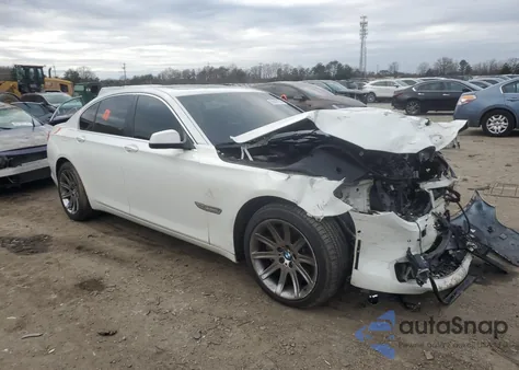 2012 BMW 750I xDrive из США, поврежденный, VIN WBAKC6C52CC396698